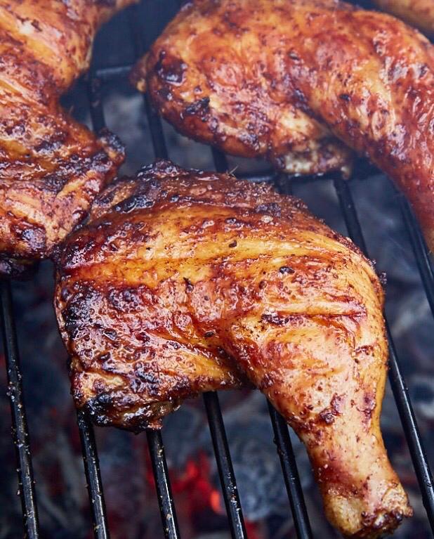 Bongo “grilled” chicken