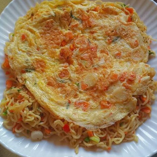 Indomie and egg